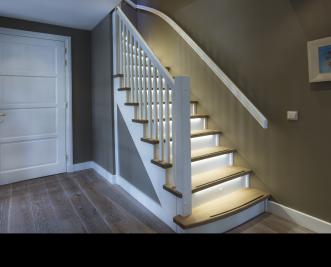 Trap met ledverlichting in Zeist