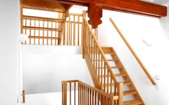 Wit eiken trap in Vleuten